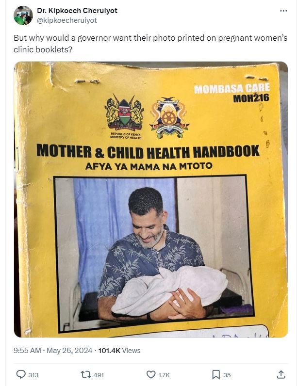 Dr. kipkoech cheruiyot kipkoecheruiyot but why would a governor want their photo