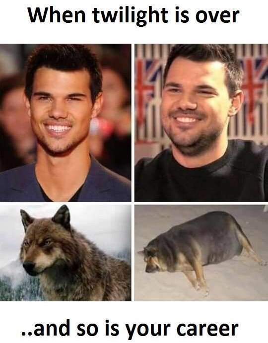 When twilight is over .and so is your career
