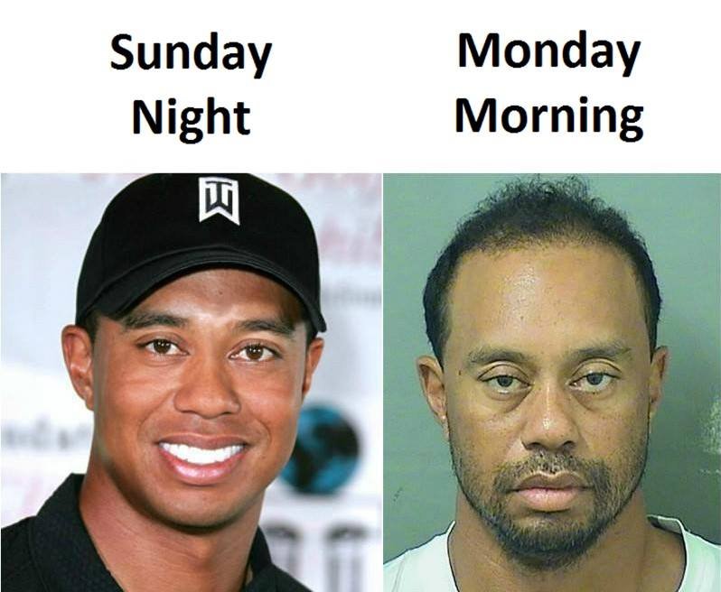 Sunday night monday morning