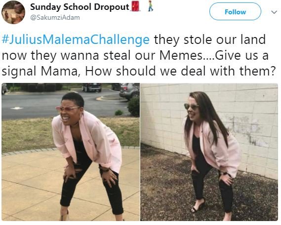 Sunday school dropout sakumziadam follow juliusmalemachallenge they stole our la