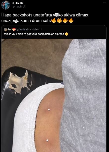 Steven mash_sir hapa backshots unatafuta vijiko ukiwa climax unazipiga kama drum