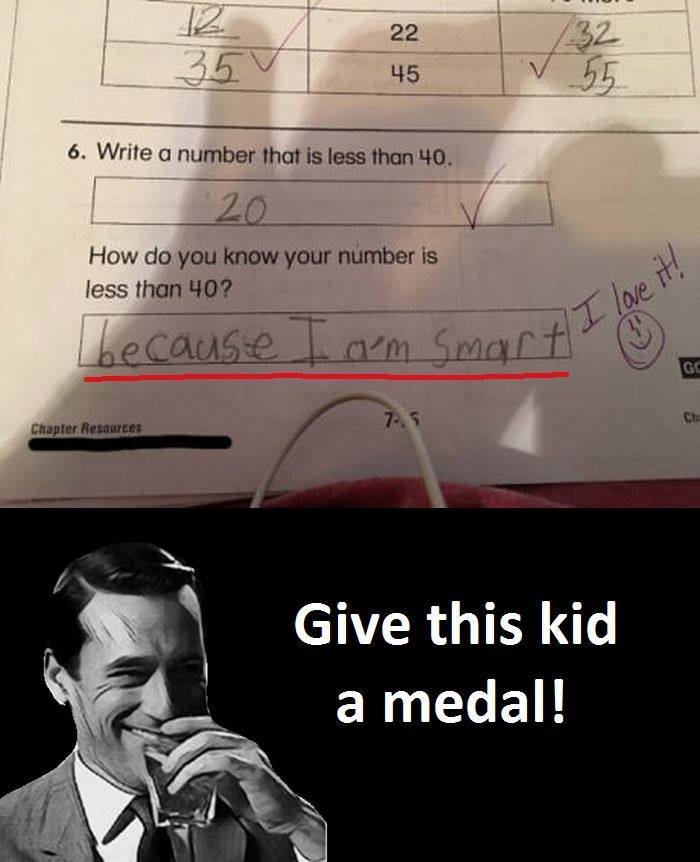 22 32 55 45 6. write a number ihat is less than 40 20 how do you know your numbe