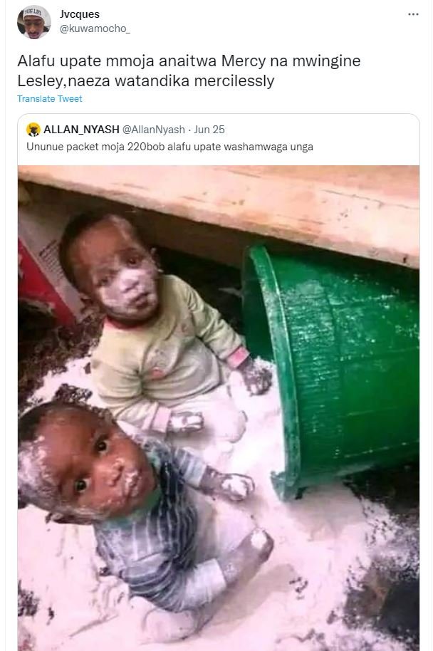 Jvcques kuwamocho_ alafu upate mmoja anaitwa mercy na mwingine lesley,naeza wata