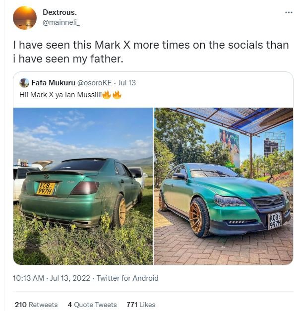 Dextrous mainneli_ have seen this mark x more times on the socials than have see