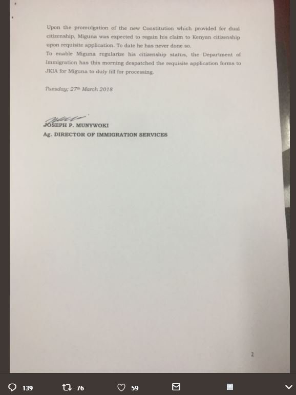 Upon the promulfoton o1 tlic consttution which provider dunl gtzenshipe mikunta