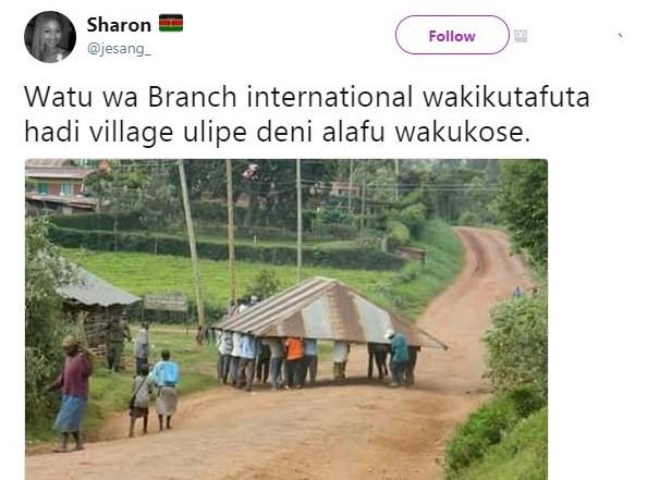 Sharon jesang _ follow watu wa branch international wakikutafuta hadi village ul