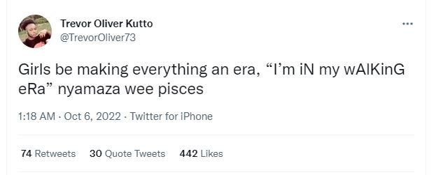 Trevor oliver kutto trevoroliver73 girls be making everything an era, lm in my w