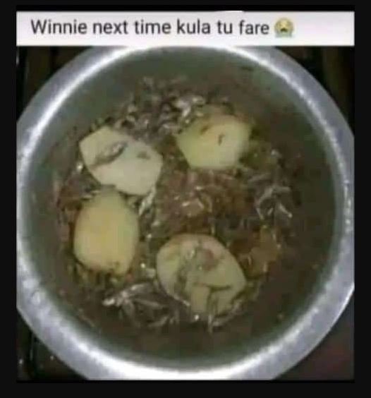 Winnie next time kula tu fare