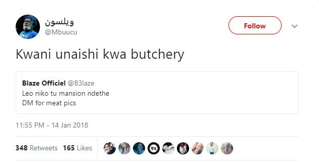 U9ul9 mbuucu follow kwani unaishi kwa butchery blaze officiel b3laze leo niko tu