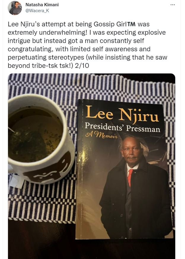 Natasha kimani wacera_k lee njiru's attempt at being gossip giritm was extremely