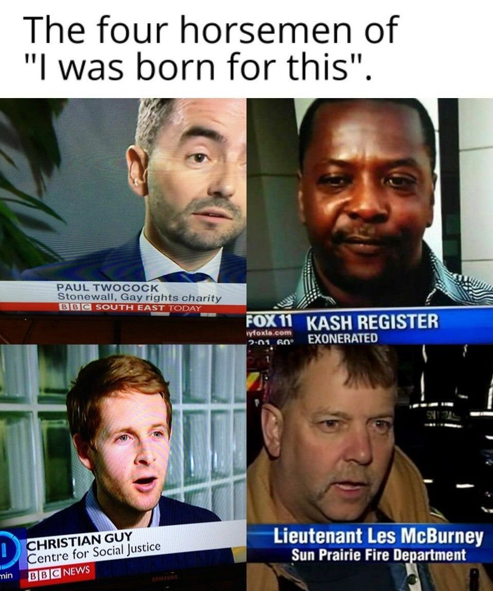 The four horsemen of iwas born for this paul twocock stonewall, gay rights chari