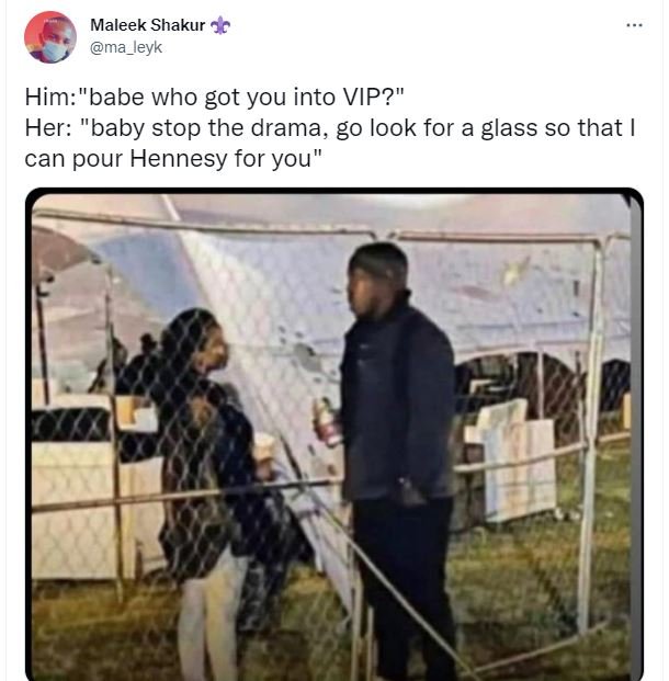 Maleek shakur ma eyk him babe who got you into vip? her 'baby stop the drama, go