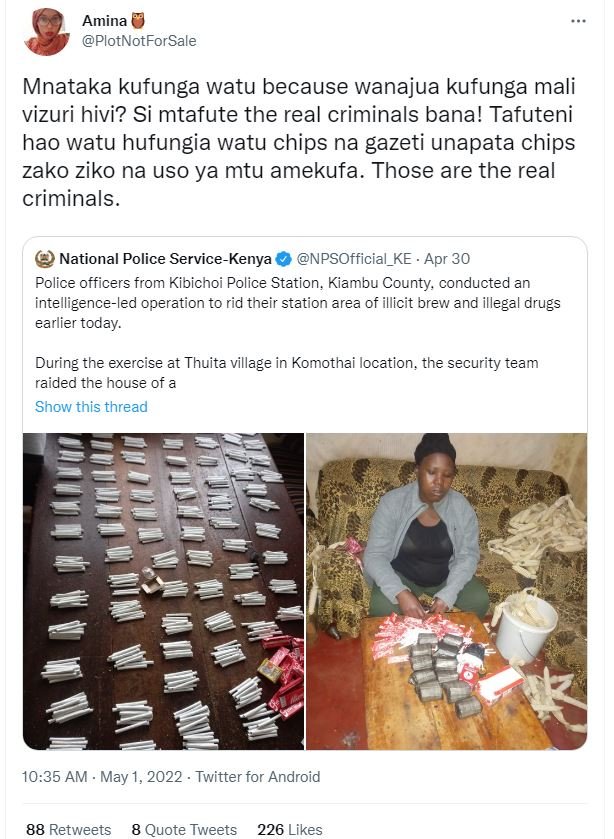 Amina plotnotforsale mnataka kufunga watu because wanajua kufunga mali vizuri hi