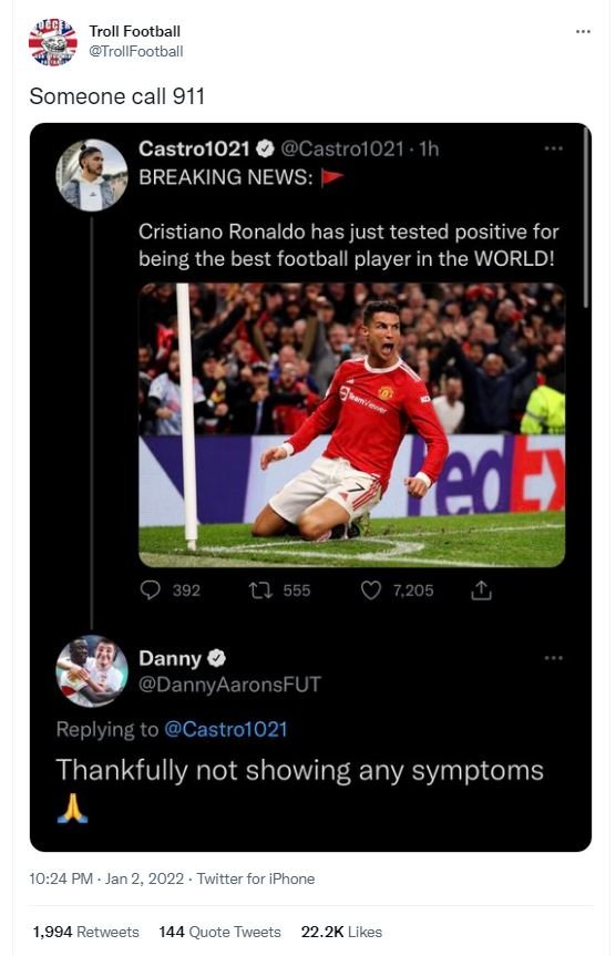 Troll Football TrollFootball Someone call 911 Castro1021 Castrol021 Ih BREAKING