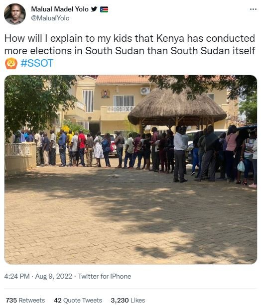 Malual madel yolo y e malualyolo how will explain to my kids that kenya has cond