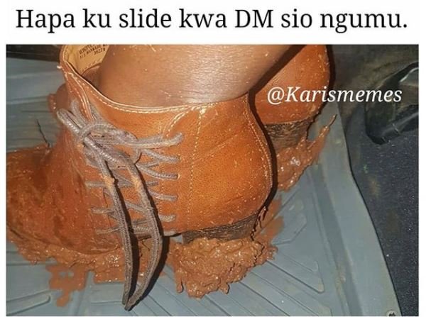 Hapa ku slide kwa dm sio ngumu. karismemes