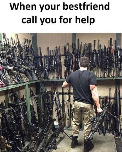 When your bestfriend call you for help