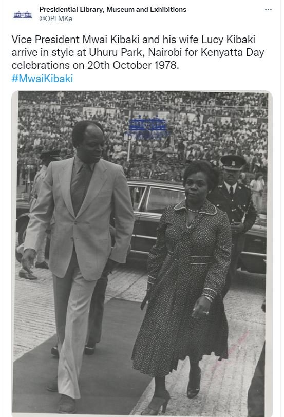 Presidential library museum and exhibitions sen oplmke vice president mwai kibak