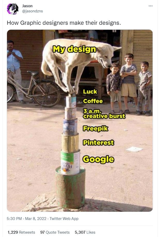 Jason jasondzns how graphic designers make their designs_ mydesig luck coffee ge