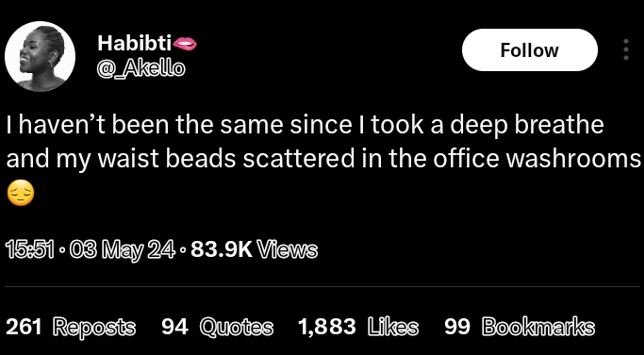 Habibti akello follow ihaven't been the same since i took a deep breathe and my