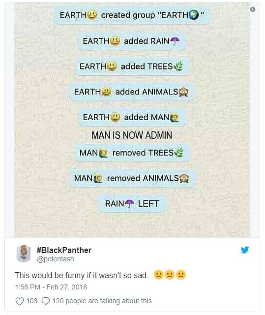 Earth created group earthc earth added rain earth added trees earth added animal
