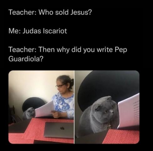 Teacher who sold jesus? me judas iscariot teacher then why did you write pep gua