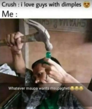 Crush love guys with dimples Me AAne Whalever msupa wants msupaghetl