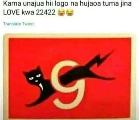 Kama unajua hii logo na hujaoa tuma jina love kwa transaie txeei 55