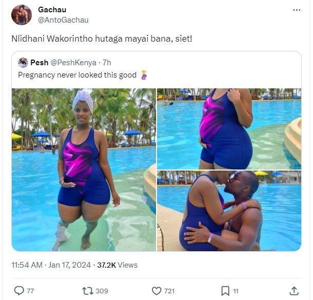 Gachau antogachau nlidhani wakorintho hutaga mayai bana, siet! pesh peshkenya .