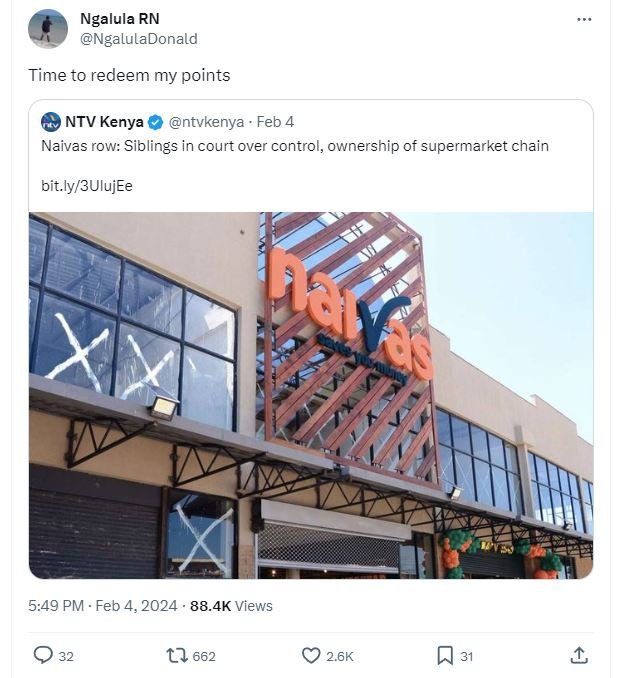 Ngalula rn ngaluladonald time to redeem my points ntv kenya ntvkenya feb 4 naiva