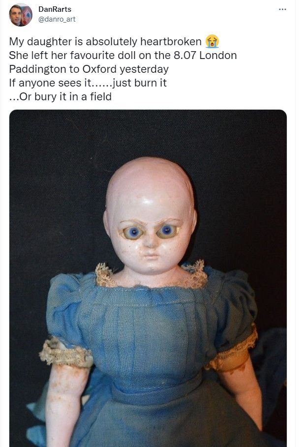 DanRarts danro_art My daughter is absolutely heartbroken She left her favourite