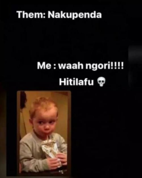 Them nakupenda me waah ngorill! hitilafu