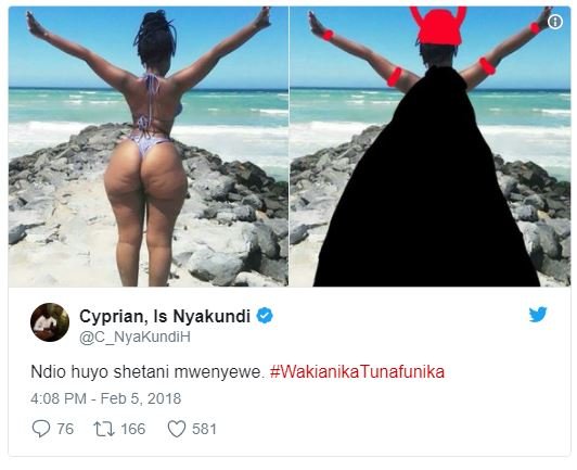 Cyprian nyakundi c nyakundih ndio huyo shetani mwenyewe wakianikatunafunika 4.08