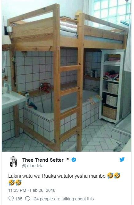 Thee trend setter xtiandela lakini watu wa ruaka watatonyesha mambo 0 1123 pm fe