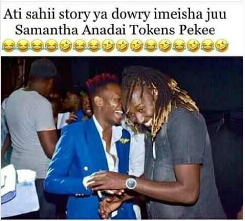 Ati sahii story ya dowry imeisha juu samantha anadai tokens pekee