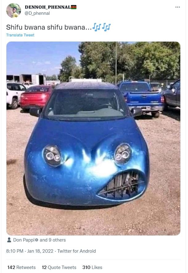 DENNOH_PHENNAL D_phenna Shifu bwana shifu bwana. If Jff Translare Tweet Don Papp