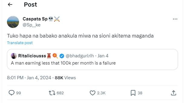 Post caspata sp sp ke tuko hapa na babako anakula miwa na sioni akitema maganda