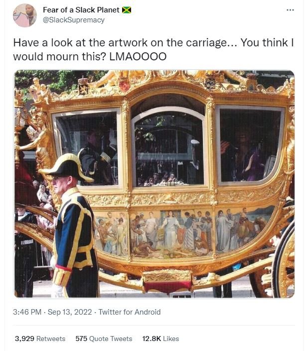 Fear of a slack planet slacksupremacy have a look at the artwork on the carriage