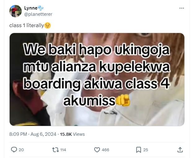 Lynne planetterer class literally webakihapo ukingoja mtualianza kupelekwa board