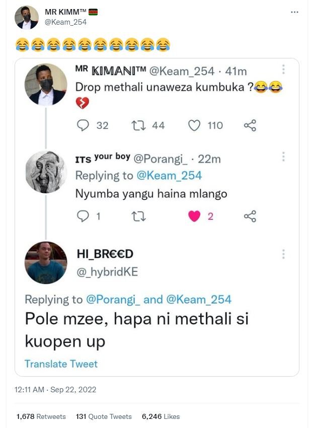 Mr kimmtm keam_254 e6 6 mr kimanitm keam_254 41m drop methali unaweza kumbuka ?s
