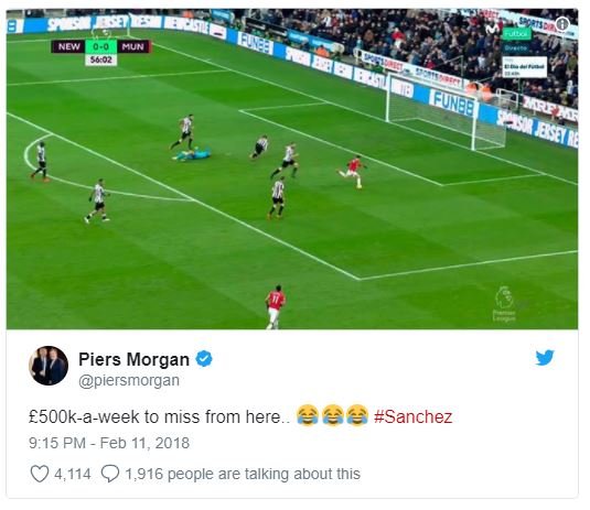 Wew hun 5602 piers morgan piersmorgan e5ookaweek to miss from here_ g6e sanchez