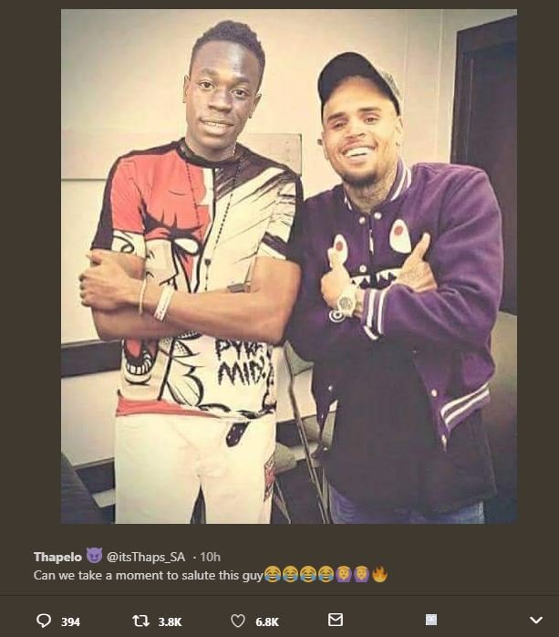 Mi thapelo itsthaps_sa 10h can we take moment to salute this guy 394 0 3.8k 6.8k