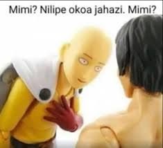 Mimi? nilipe okoa jahazi. mimi?