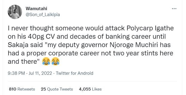 Wamutahi son_of_laikipia never thought someone would attack polycarp igathe on h