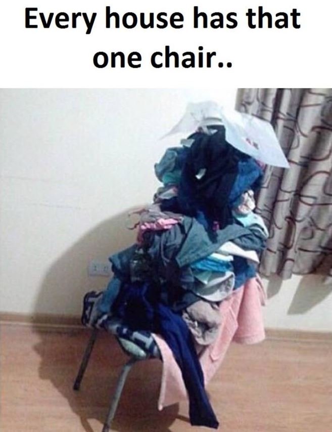 Every house has that one chair.