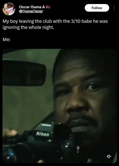 Oscar ouma a ouaoscr follow my boy leaving the club with the 310 babe he was ign