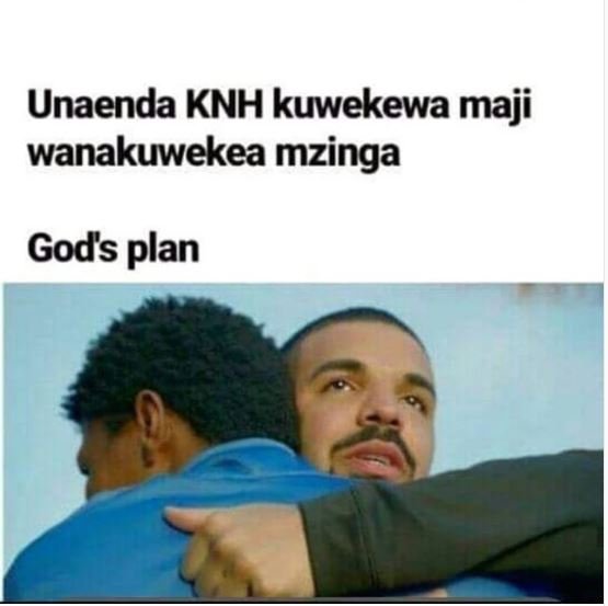 Unaenda knh kuwekewa maji wanakuwekea mzinga gods plan