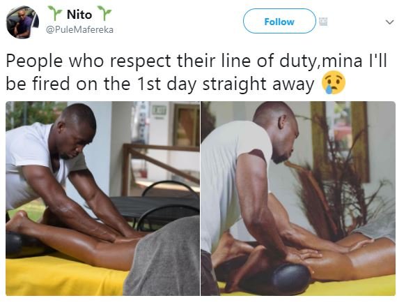 Nito follow pulemafereka people who respect their line of duty,mina 1'ii be fire