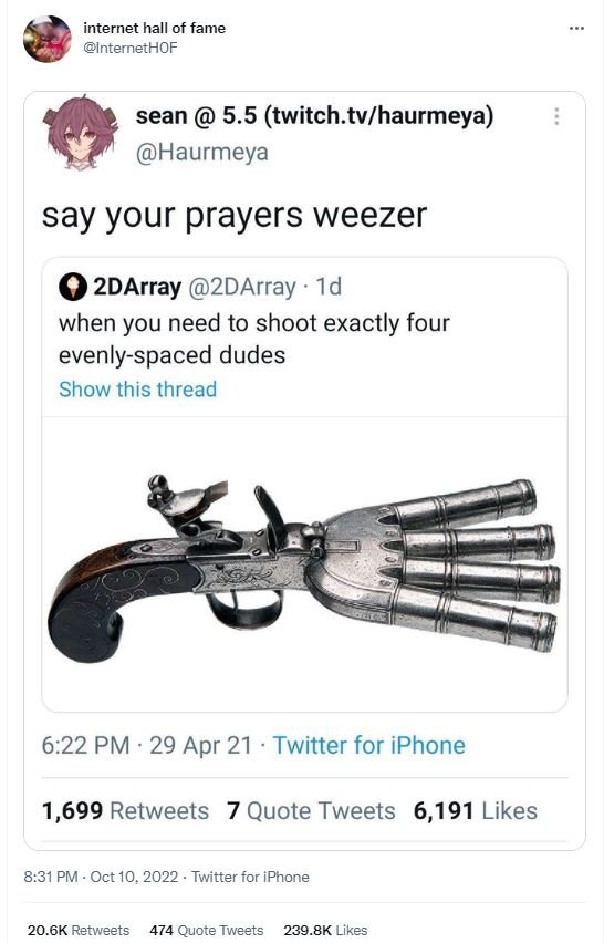 Internet hall of fame internethof sean 5.5 twitch. tvhaurmeya haurmeya say your