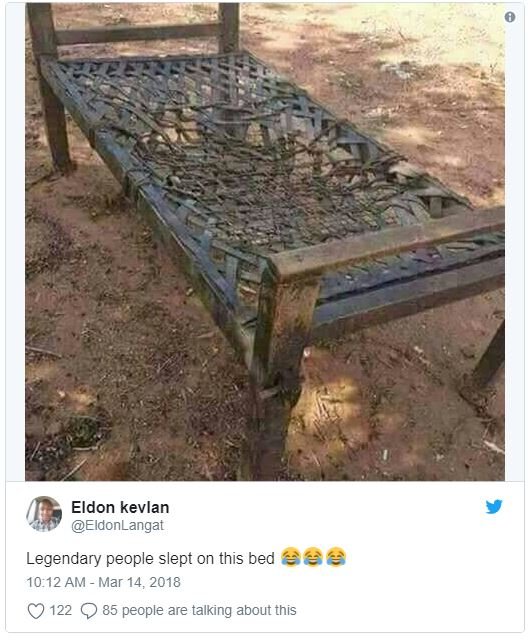 Eldon kevlan eldonlangat legendary people slept on this bed ee 1012 am mar 14, 1